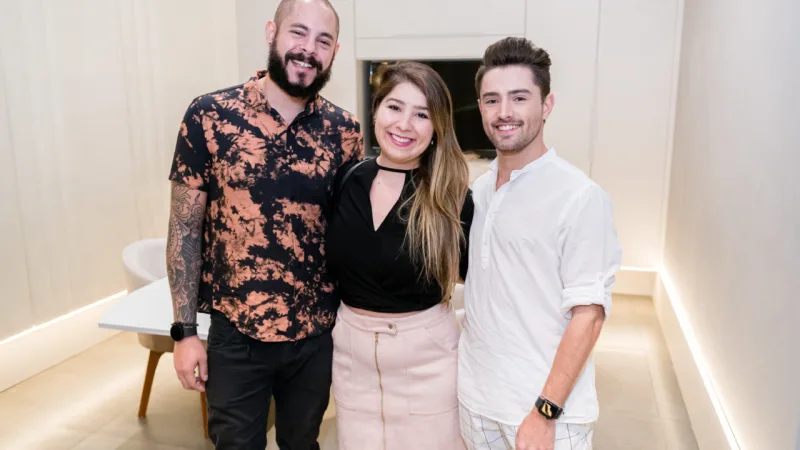Matheus Rocha, Thamyris Mainardes e Piero Guilgen