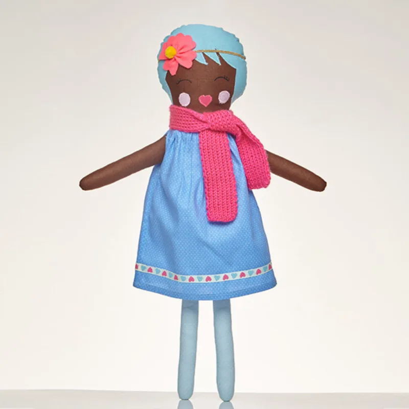 Boneca de pano Bertha Ella. Na Casa que tem, R$ 161.