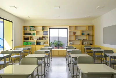Reforma transforma casa neocolonial dos anos 80 em sede de escola