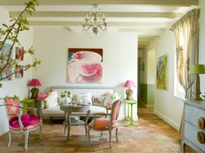 A primavera é um convite para uma decoração alegre e viva. Foto: Pinterest/Architecture & Interior Design/Reprodução