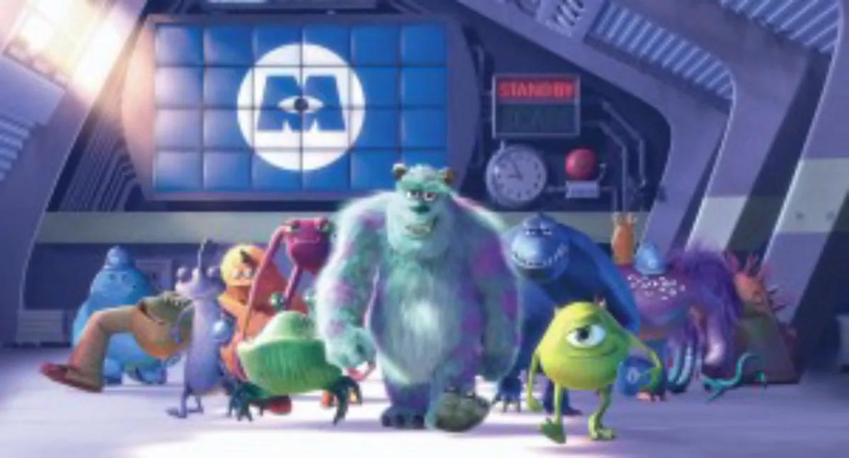 Monstros S.A.: os personagens são bastante diferentes entre si e as construções refletem a diversidade, com casas personalizadas que não repetem o mesmo padrão de habitação. Fotos: Pixar/Reprodução