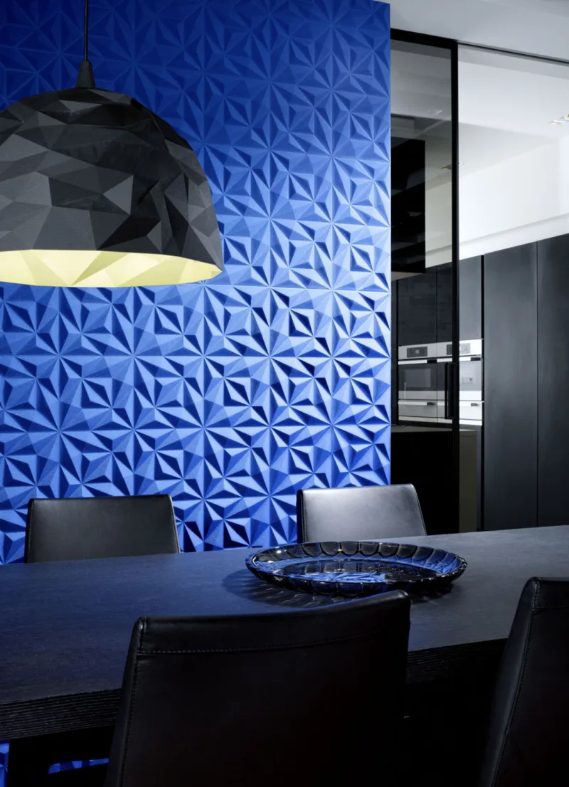 Papel de parede com efeito 3D da Orlean. Foto: Divulgação
