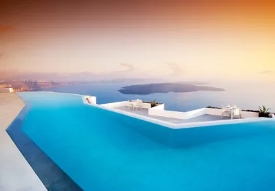 Grace Hotel Santorin, na Grécia. / Crédito: Divulgação.