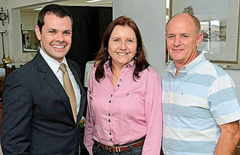Leonardo Grisotto, Rosi Guelmann e Élio Mazarotto.