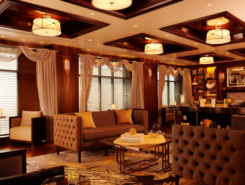 The Den, novo bar, que fica dentro do Westhouse Hotel New York