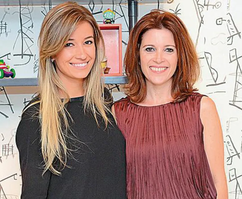 Ananda Fabbri e a designer Renata Mc Cartney. Fotos: Gerson Lima/Divulgação