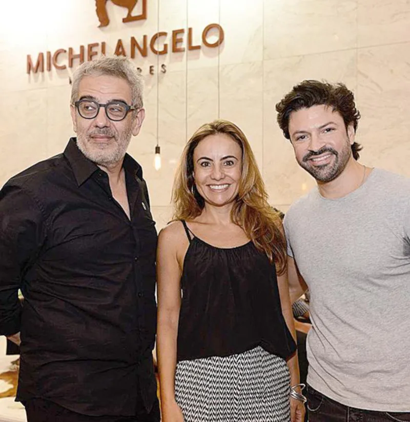 Sergio Zobaran, Margit Soares e Maximiliano Crovato