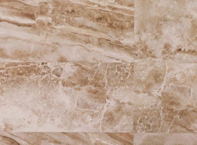 Porcelanato: O porcelanato Cappuccino reproduz os veios do mármore. Na Impermix, R$ 255/m²