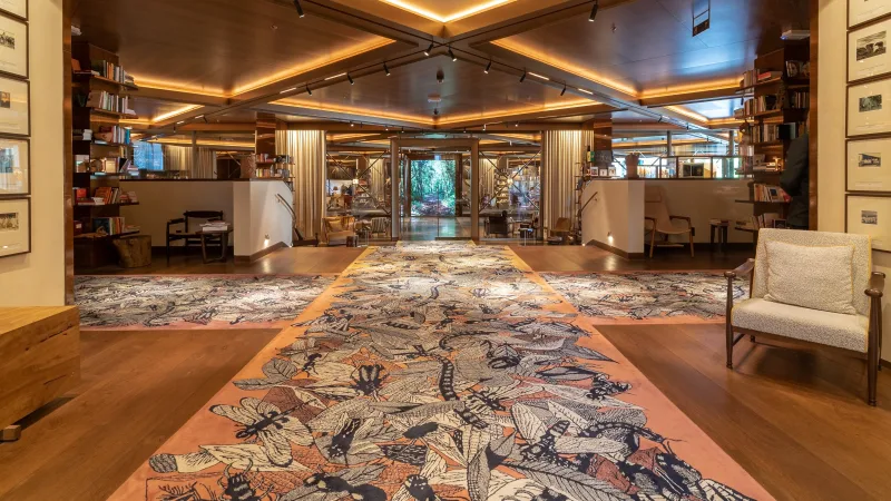 Linha exclusiva da by Kamy coroa interiores do Hotel Rosewood com ode à natureza brasileira