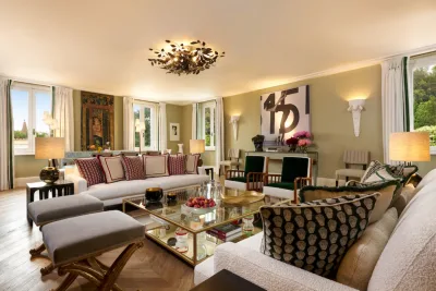 Suíte presidencial mais luxuosa de Roma tem diárias a partir de 15 mil euros; conheça o projeto de interiores