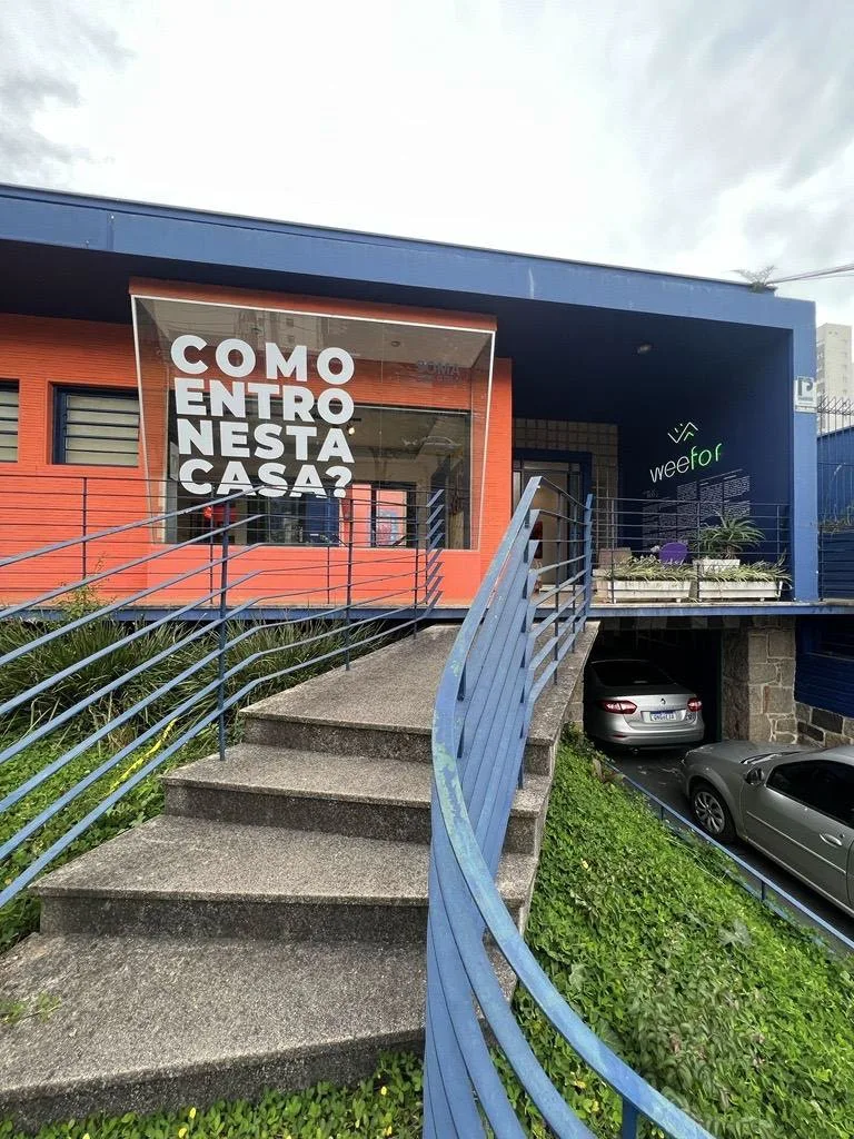Fachada da antiga residência que dará lugar ao MOVA WF. | Divulgação Weefor.