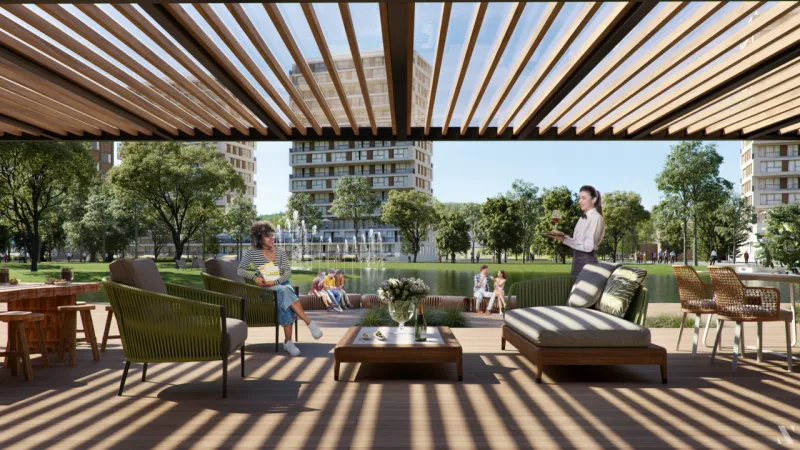 Escala do pedestre e integração com a natureza marcam o projeto do Vivapark Porto Belo.