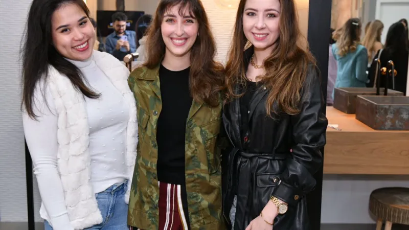 Kamila Miashita, Victória Richter e Natalia Klein