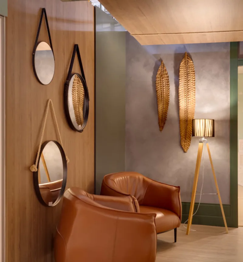 Acabamento traz ar moderno e industrial para os ambientes