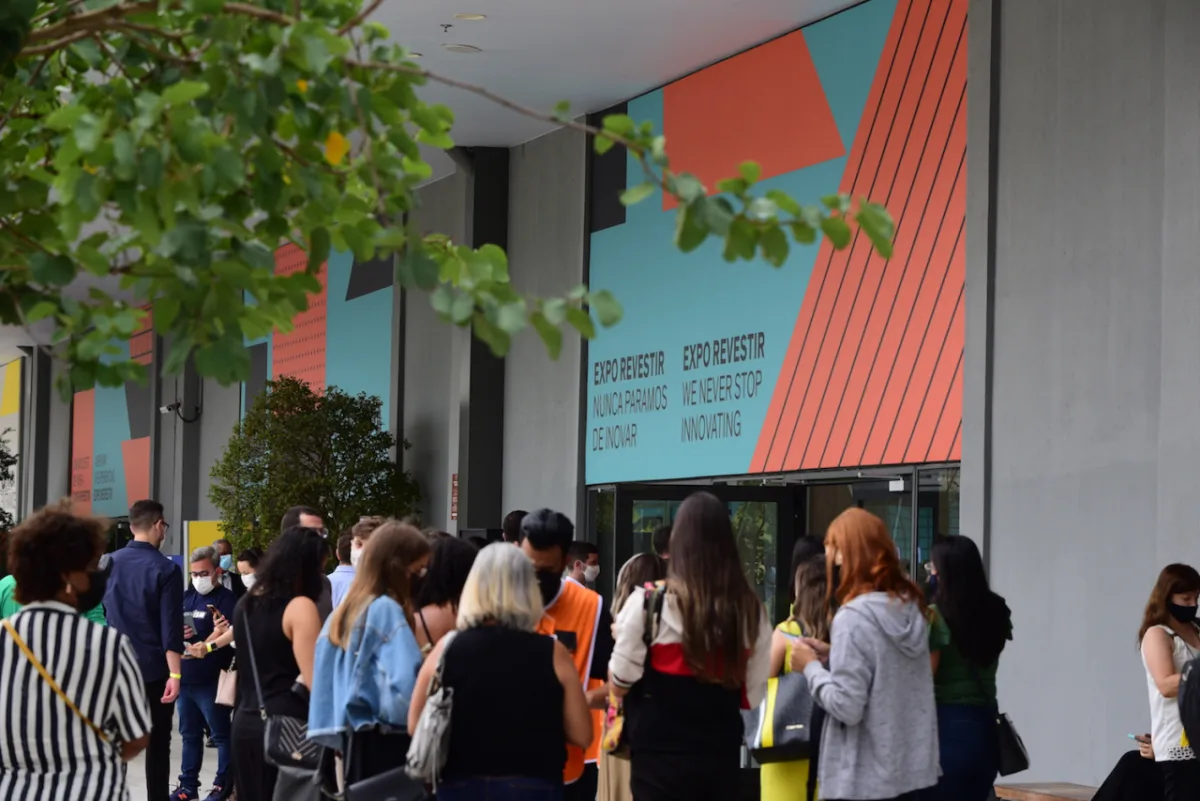 Entrada da Expo Revestir 2022