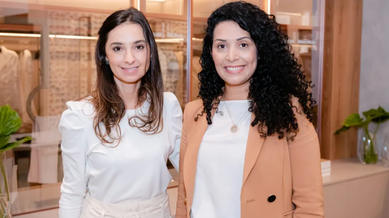 Diane Justus e Fernanda Walter.