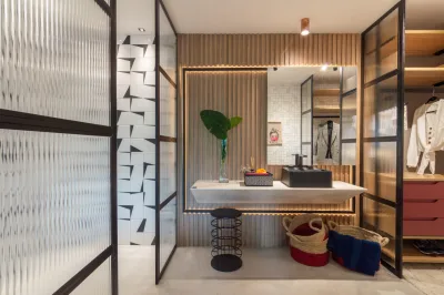 Vidros texturizados voltam a ser tendência no design de interiores
