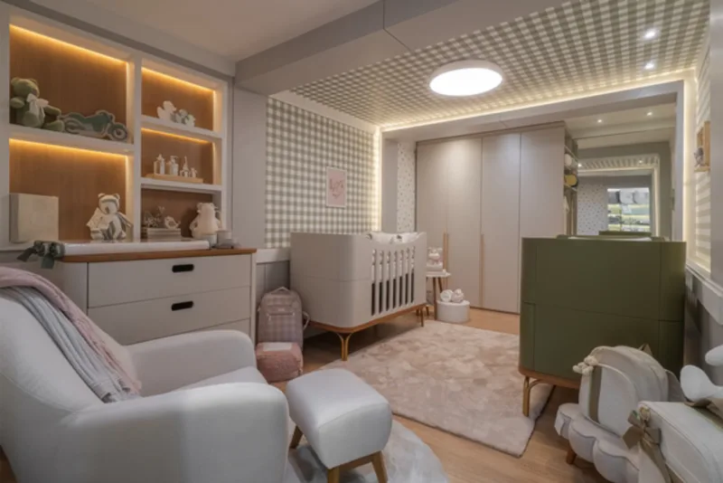 Quarto dos Gêmeos, projetado por Angela Russi