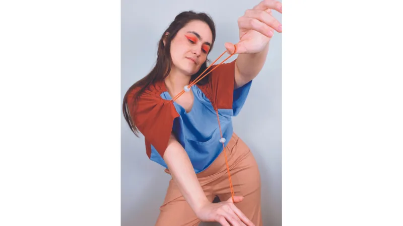 Cropped Kimono e calça Dobradura realçam as referências orientais das peças da Projeto zero um.