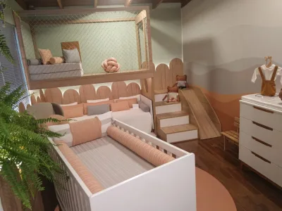 Soluções para quartos de irmãos é destaque em nova mostra da BBDecora