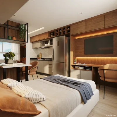 Centro de Curitiba vai ganhar edifício com apartamentos compactos de luxo