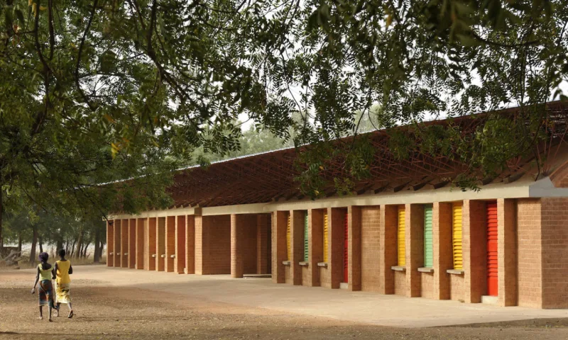 Escola Primária de Gando, em Burkina Faso