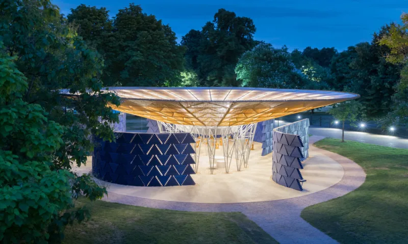 Serpetine Gallery, em Londres, na Inglaterra