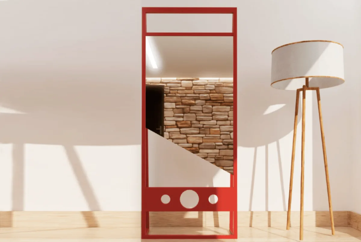 Espelho "Guilhotine", do designer gaúcho Ricardo Lanfredi Peruzzolo, é o vencedor da 1ª edição do Prêmio Adriana Adam de Design.