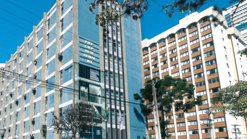 Edifício da Fiep é de 1962.