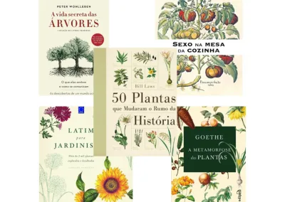 Cinco livros para os amantes de plantas; confira