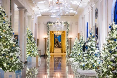 Casa Branca revela decoração de Natal de 2021