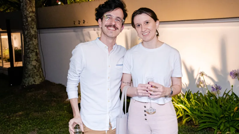 Lucas Leite e Ludmila Tomasetto.