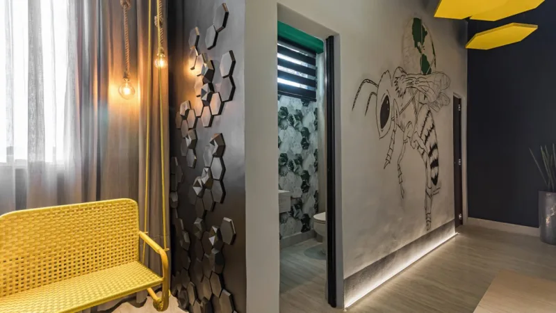 Lavabos Habitat, assinaod por Mery Barone, Paloma Albuquerque e Luciana Oliveira Wosch.