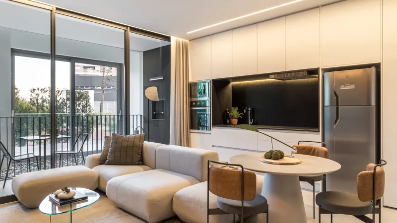 Apartamento decorado do empreendimento VAZ Batel