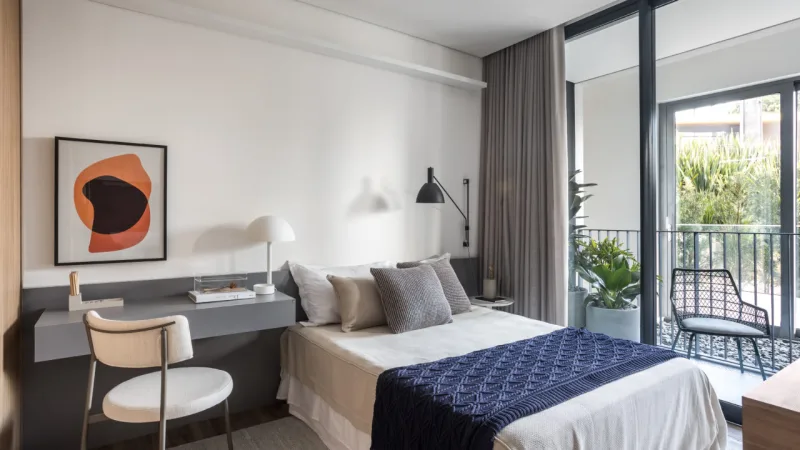 Apartamento decorado do empreendimento VAZ Batel