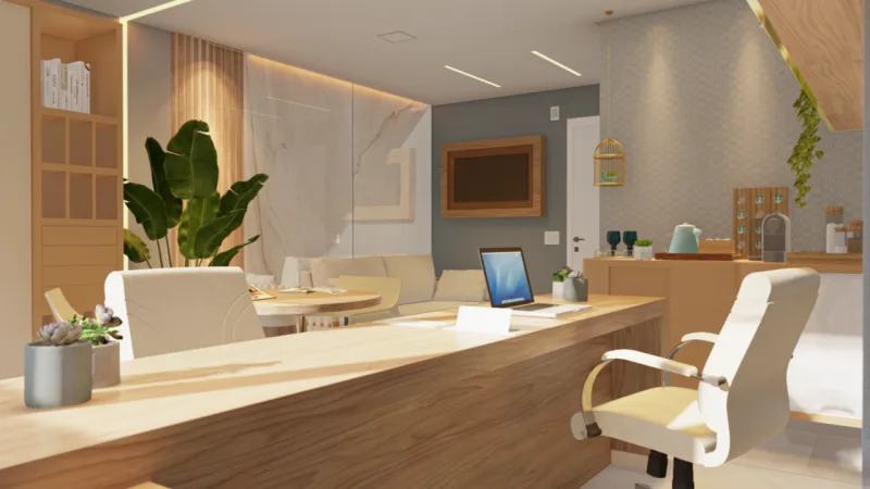 O estúdio projetou sua nova sede aplicando conceitos do neuro feng shui.