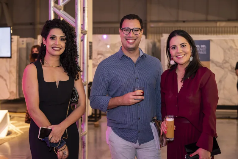 Fernanda Walter, Fábio Luporini e Maiara Faria.