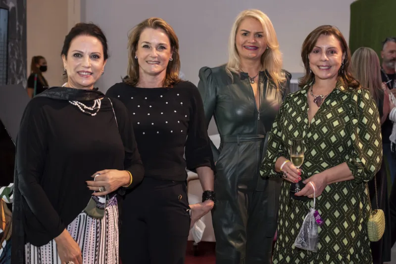 Silmara Pimpão, Mara Contin, da Deccore Home, Vera Lúcia Halicki e Beth Egas.