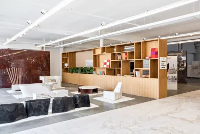 Showroom da Michelangelo Mármores do Brasil sedia evento de lançamento do Anuário HAUS 2021