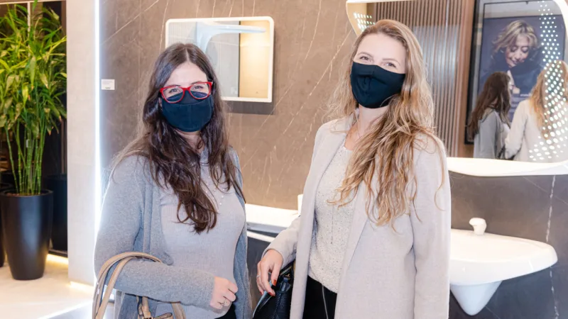 Lorrany Zimmermann e Thais Rosot