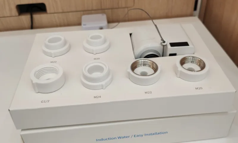 Sensor inteligente para torneiras, que traz até 30% de economia de água.