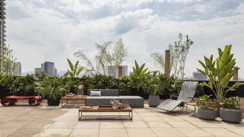 Jardim Nômade, assinado por Monica Costa