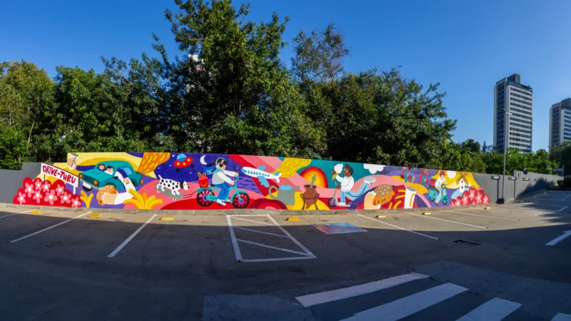 Grafite em Porto Alegre.