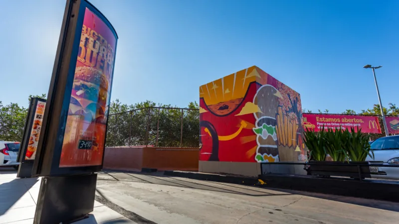 Grafite em Brasília.