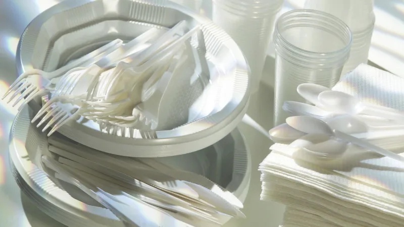 Plásticos de origem fóssil de uso único são uma grande preocupação ambiental. Substituição por PLA é solução biodegradável.