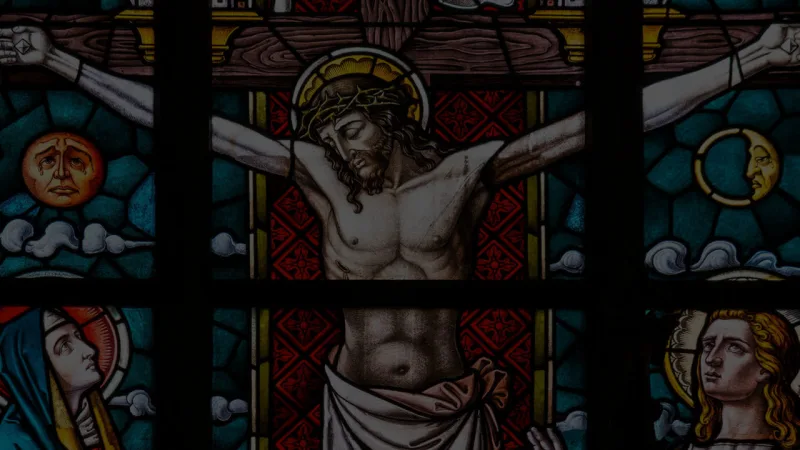Vitral da Catedral de Curitiba.