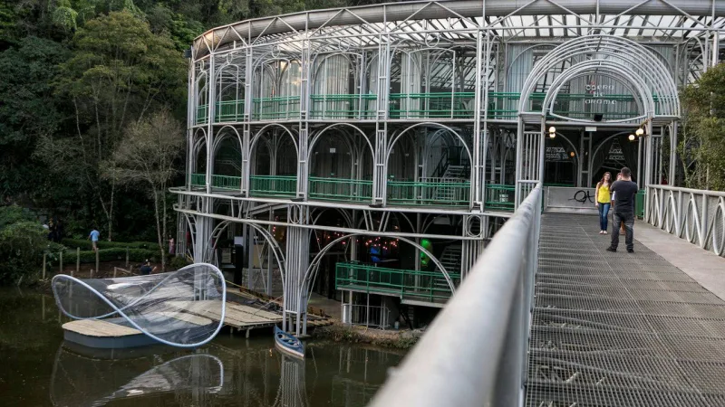 Ópera de Arame, em Curitiba.