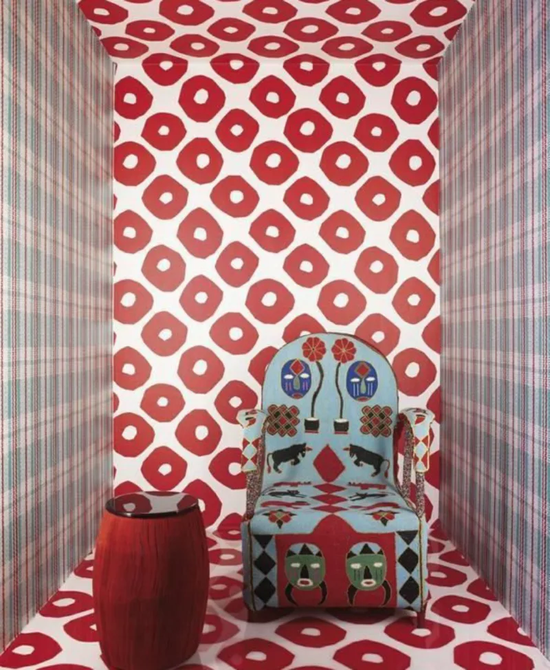 Papel de parede por Paola Navone para Jannelli&Volpi.
