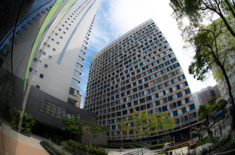 Vista do Edifício Paraná. Foto: Circulando por Curitiba/Reprodução