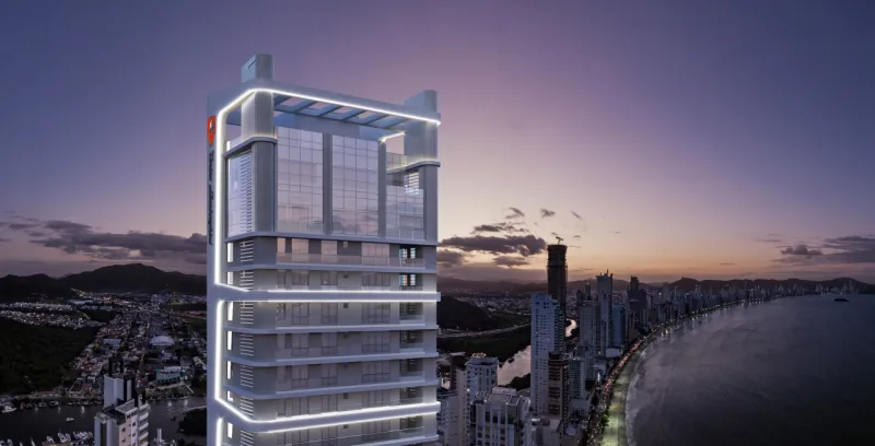Com unidades de até R$ 16 mi, edifício da Tonino Lamborghini começa a ser construído em SC
